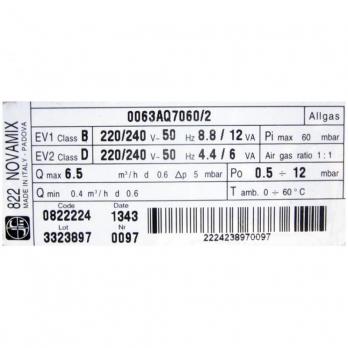 Клапан газовый SIT 822 NOVAMIX (3621240)