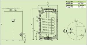 Бойлер Drazice OKCE 100 NTR 2,2 кВт (1108701101)_2