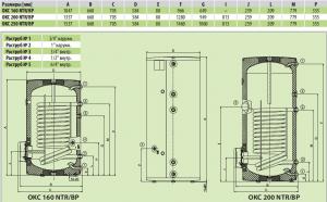 Бойлер Drazice OKC 160 NTR/BP (110670101)_3